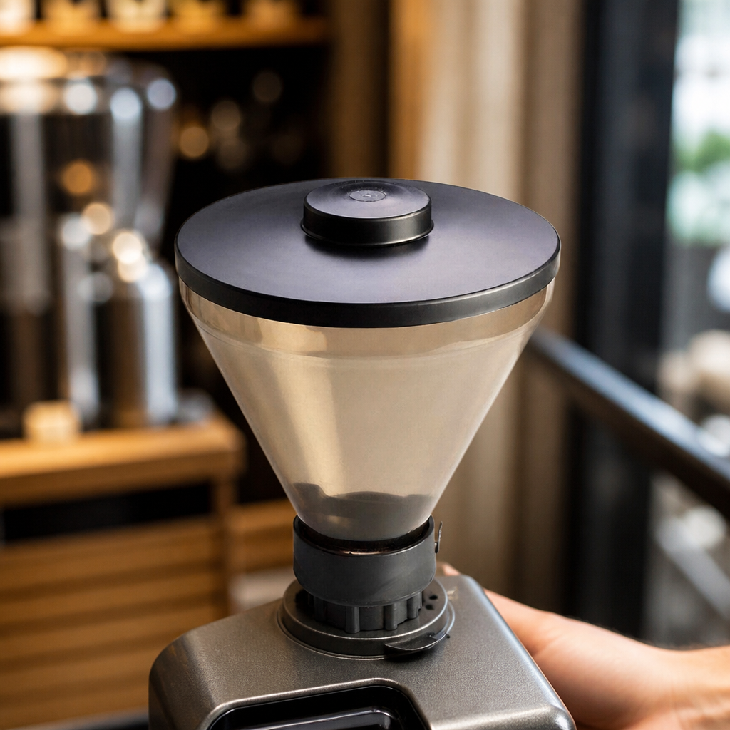 Commercial Coffee Grinder Hopper with Obturator Replacement Part