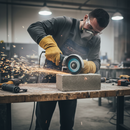 Premium Flat Stone Cutting Disc 4" - High-Performance Tool for Precision Cutting Applications