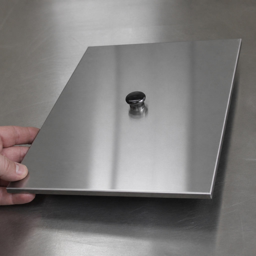 Commercial Fryer Lid Stainless Steel 12x396x556mm