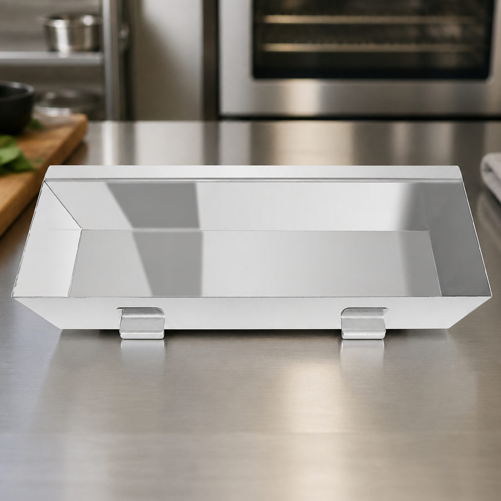 Commercial Stainless Steel Oil Tray for Griddle 45x200x77mm
