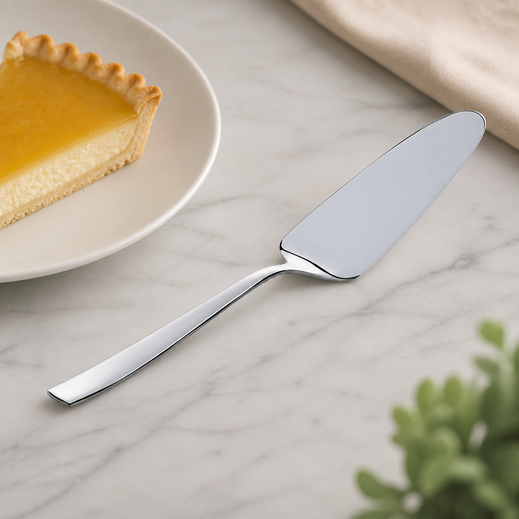 Commercial Cake Tart Slice Set of 12 Stainless Steel 255mm