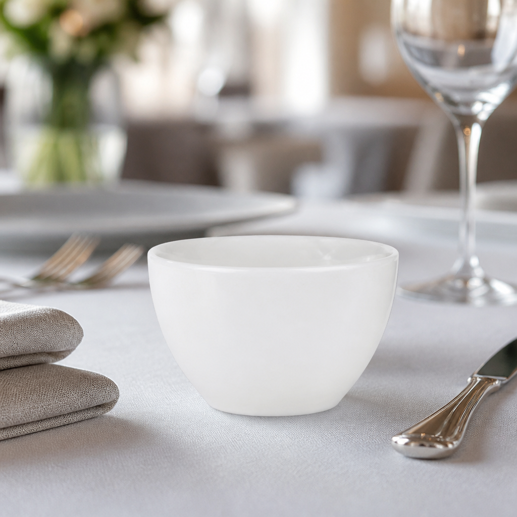 Commercial Vellum Sugar Bowls 227ml Dishwasher Safe 12 Pack