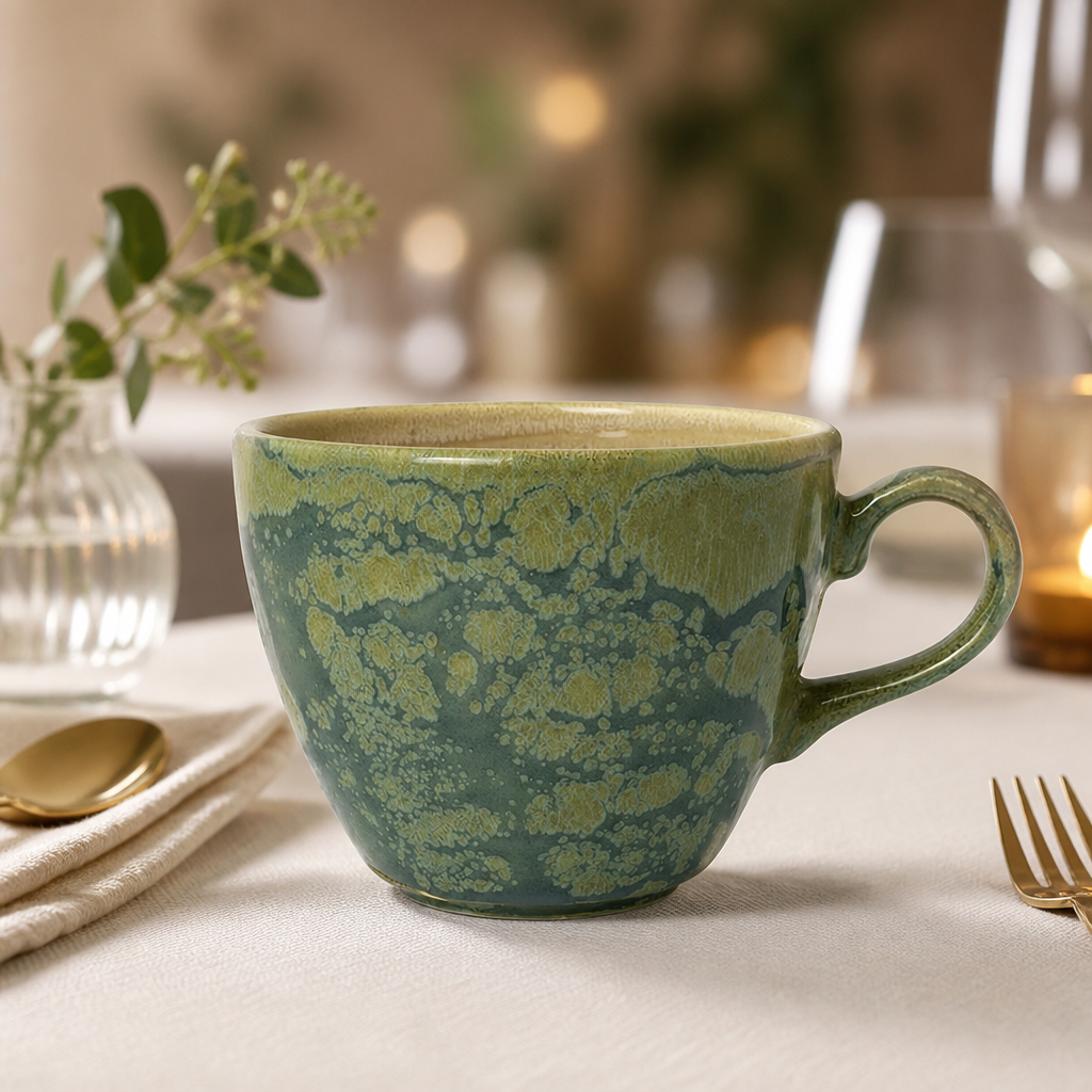 Commercial Jade Cups 227ml 8oz - 12 Pack Aurora Collection