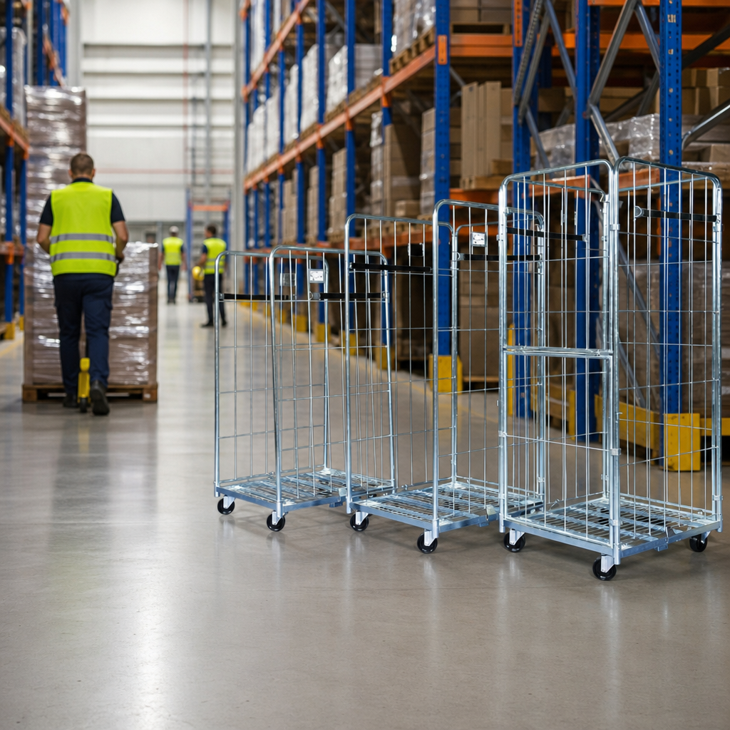 Demountable Roll Pallets with 2, 3 or 4 Sides - 1815mm High