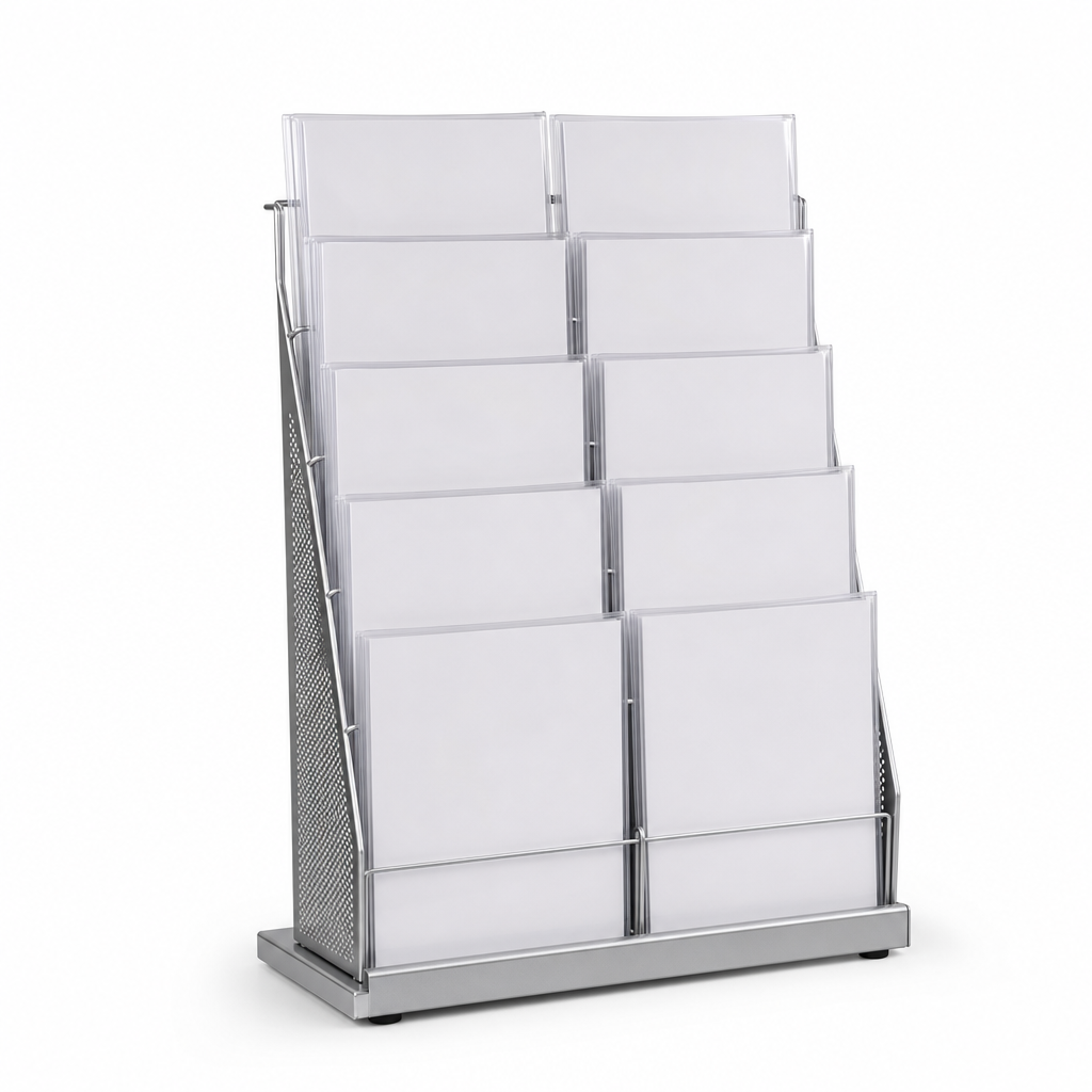 Desktop Display Unit with 10 A4 Pockets