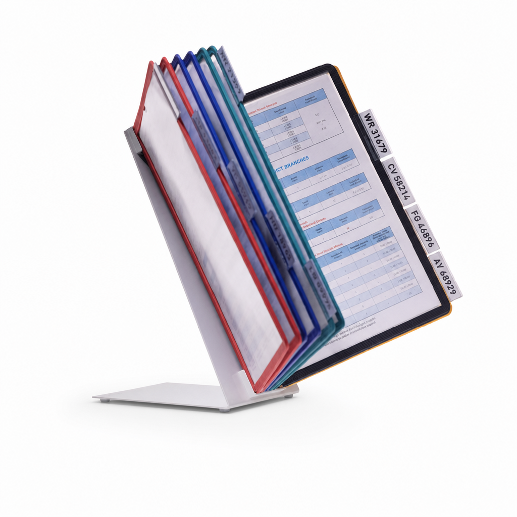 Desktop Display Unit with 10 A4 Pockets