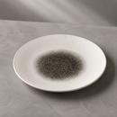 Bamboo Deep Coupe Plates Quartz Black 255mm 12 Pack Commercial