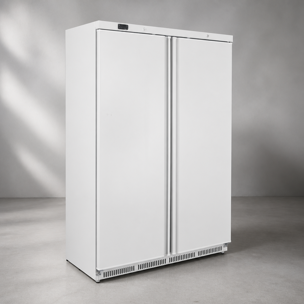Commercial Double Door Upright Fridge 744Ltr Capacity