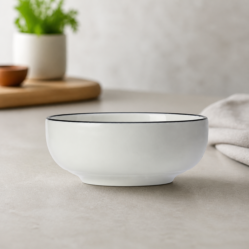 Commercial Ramen Bowls 155mm 655ml 23oz - 12 Pack
