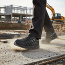 Premium Lightweight Mesh Safety Trainer with Steel Toe for Durability, Available in Sizes 3-12