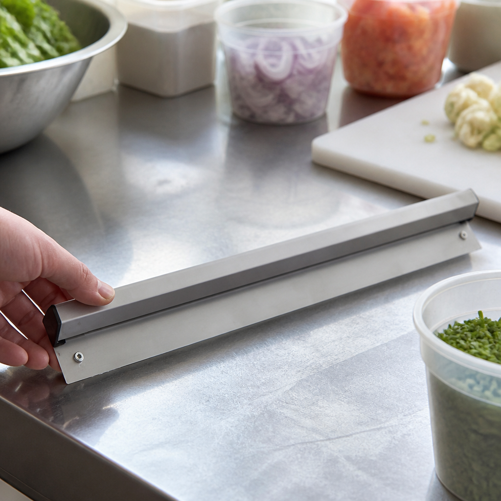 Commercial Aluminium Tab Grabber 615mm for kitchens