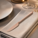 Commercial Copper Dessert Knives Set of 12 Elegant Design