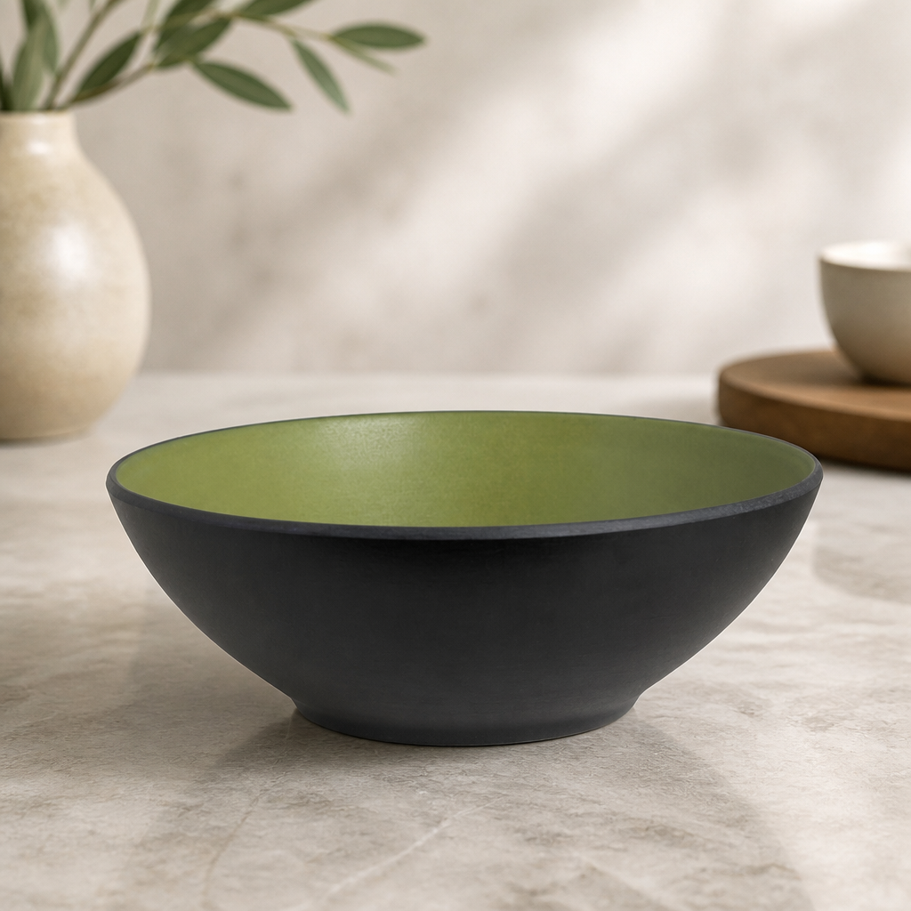 Commercial Melamine Round Bowls 210mm - 24 Pack