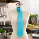 Turquoise Polyester Uniform Tie 10cm Blade Width 144cm Length