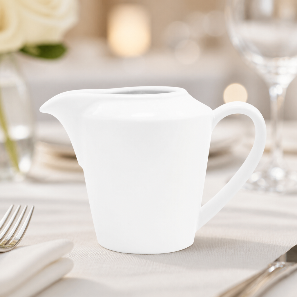 Commercial Harmony Jug 284ml Handled Ceramic 12 Pack