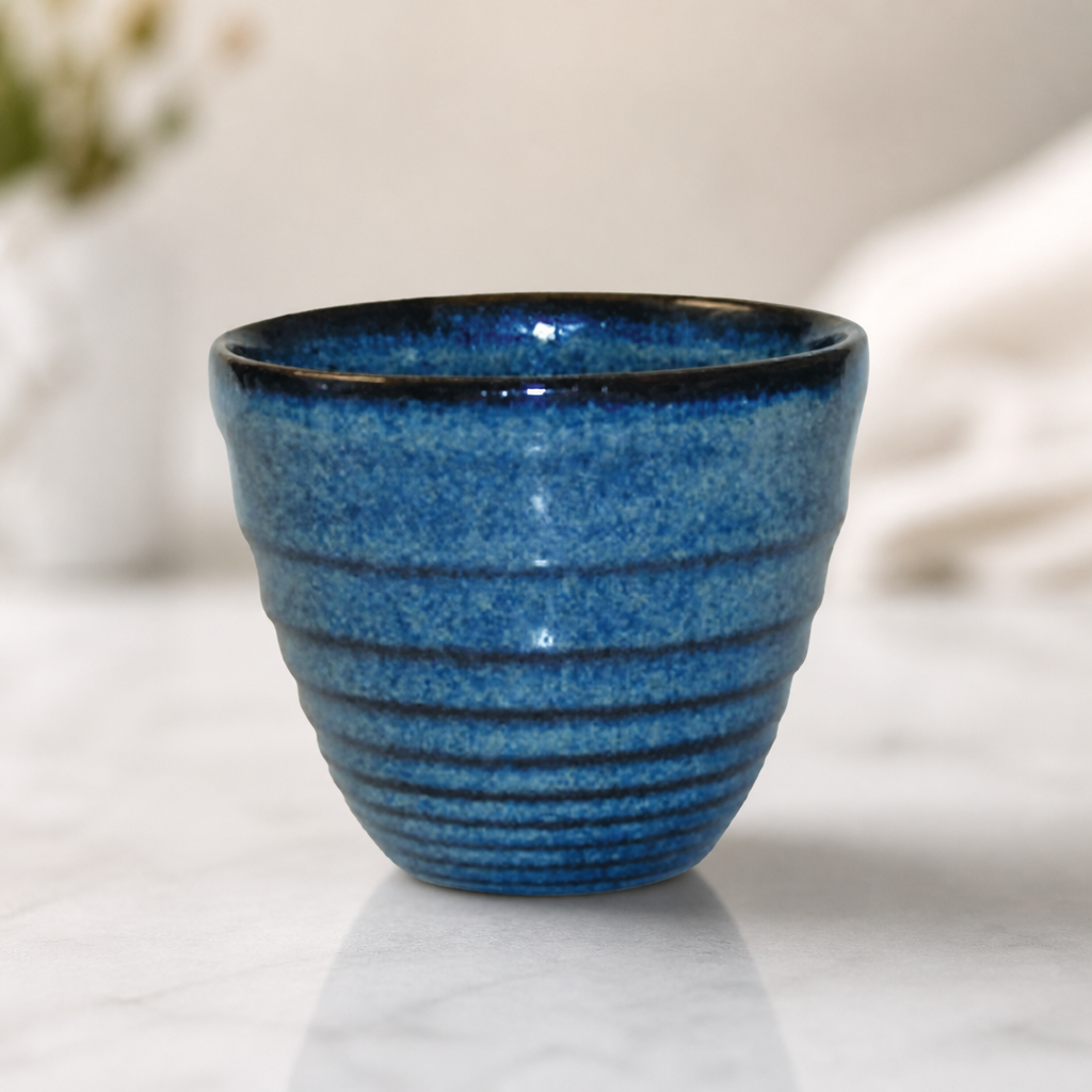 Commercial Chip Mugs 284ml - 12 Pack Ripple Effect Design