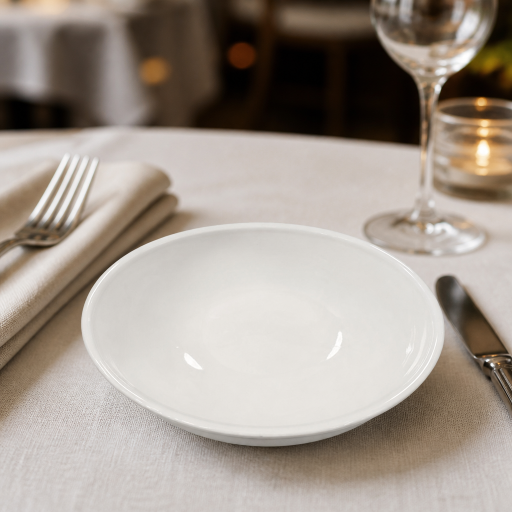 Commercial shallow bowls 9oz 130mm 12 pack