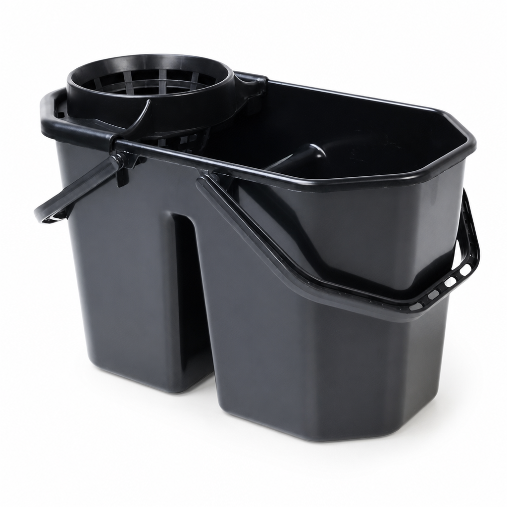 Double Cleaning Bucket with Wringing System 15L