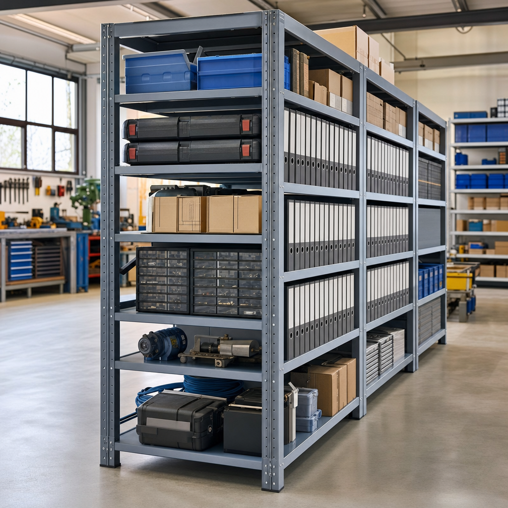 Double Sided Lever Arch File Storage Unit for 100 A4 Files