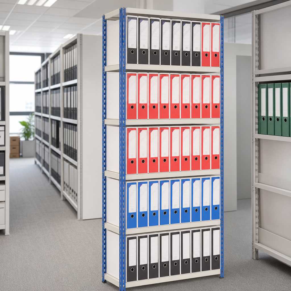 Double Sided Lever Arch File Storage Unit for 100 A4 Files