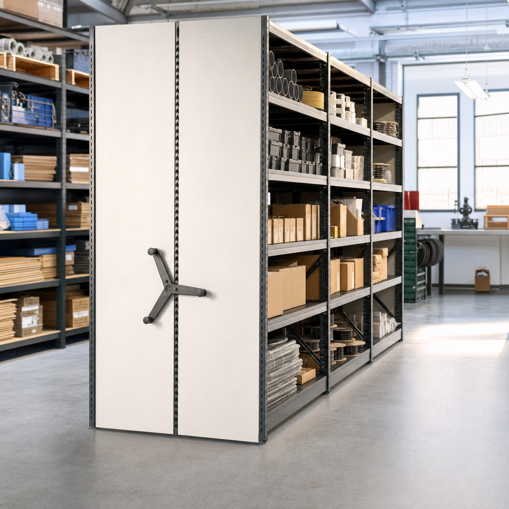 Double Sided Lever Arch Storage Unit For 40 A4 Files