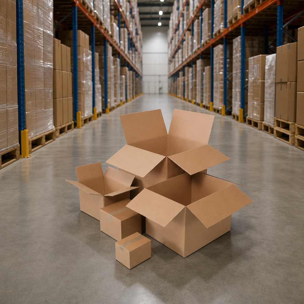 Double Wall Cardboard Packing Boxes Multipacks