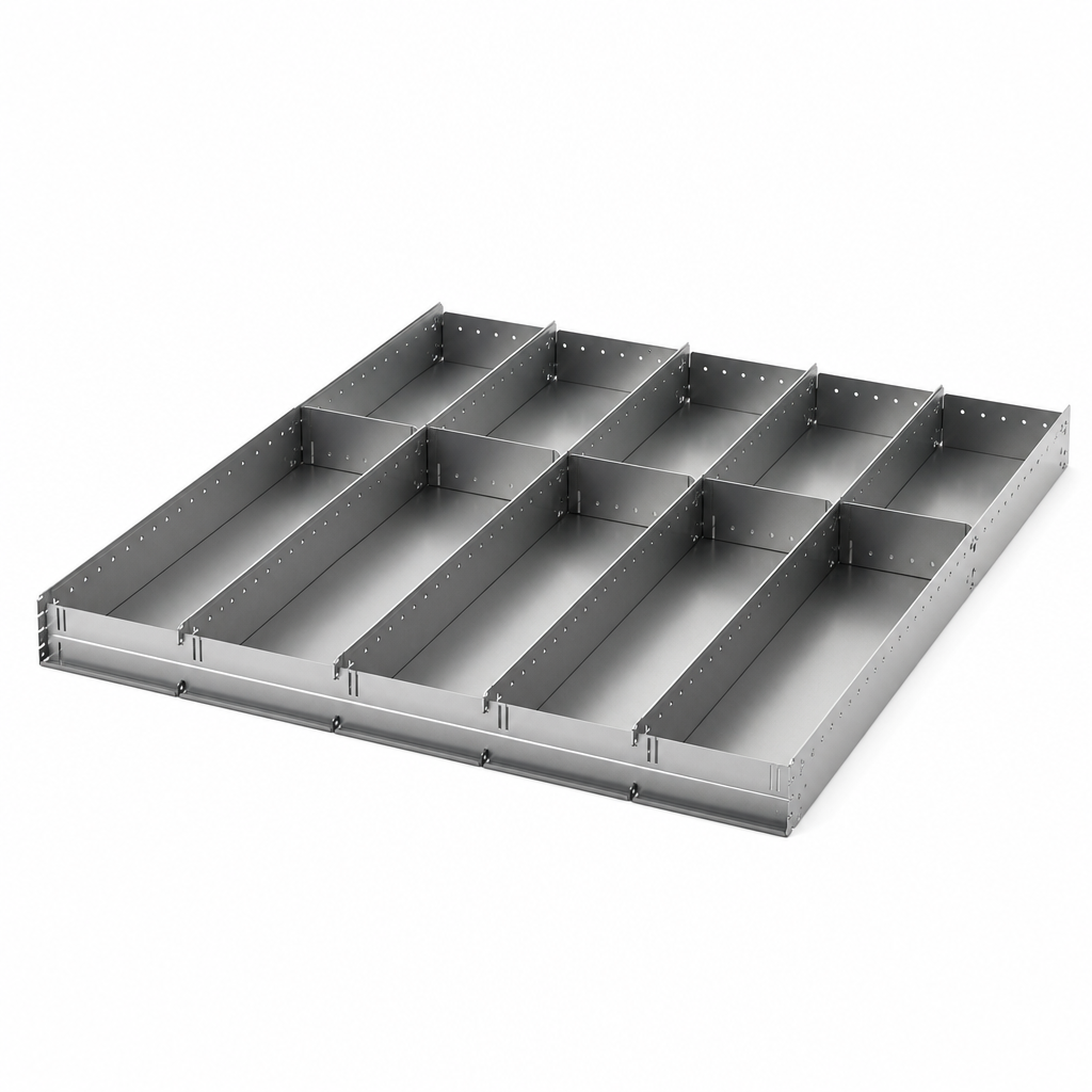 Drawer Divider Inserts for 1300mm Wide Tool Cabinet Drawers