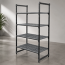 Commercial 4 Tier Shelving Unit 1830 x 1070 x 610mm