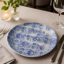 Commercial Porto Blue Coupe Plates 295mm - 12 Pack