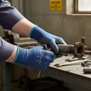Premium Nitrile Foam Grip Gloves - Lightweight, Elastic, Oil Resistant with Optimal Grip and Breathable Design