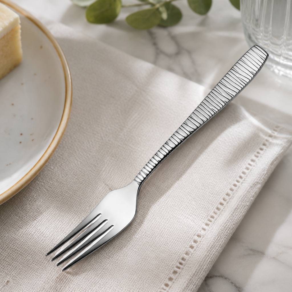 Commercial Bamboo Cake Forks 12 Pack Elegant Cutlery Set