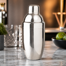 600ml Commercial Cocktail Shaker Stainless Steel Three-Piece