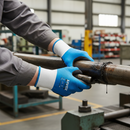 Professional Nitrile Foam Grip Gloves with Excellent Dexterity and Abrasion Resistance in Multiple Sizes and Colors