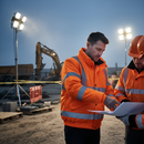 Premium High Visibility Bomber Jacket in Orange - Ideal for Safety and Comfort - High-Quality Professional Grade for Industrial and Commercial Appl...