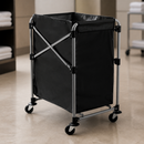 150Ltr Commercial Linen Truck with Collapsible Design