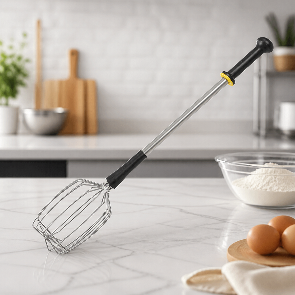 80cm Commercial Stainless Steel Whisk for Heavy Mixing