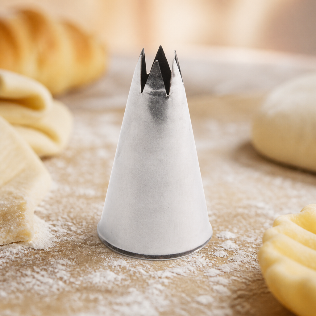 10mm Open Star Piping Nozzle for cake decorating