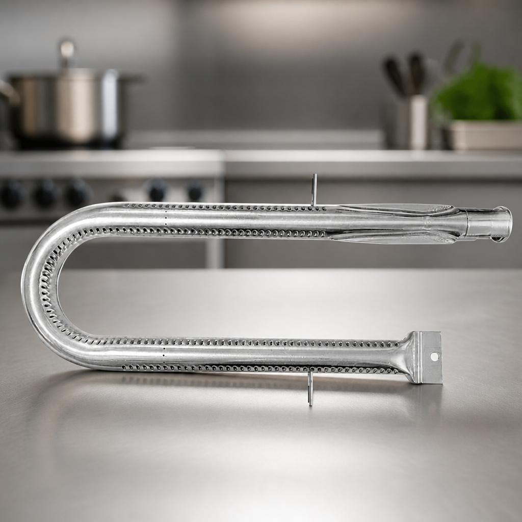 Commercial U Shape Burner for Chargrill 42.5cm Stainless Steel