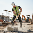 Premium Heavy Duty Sledge Hammer with Wooden Handle - 14LB for Demolition and Construction Work