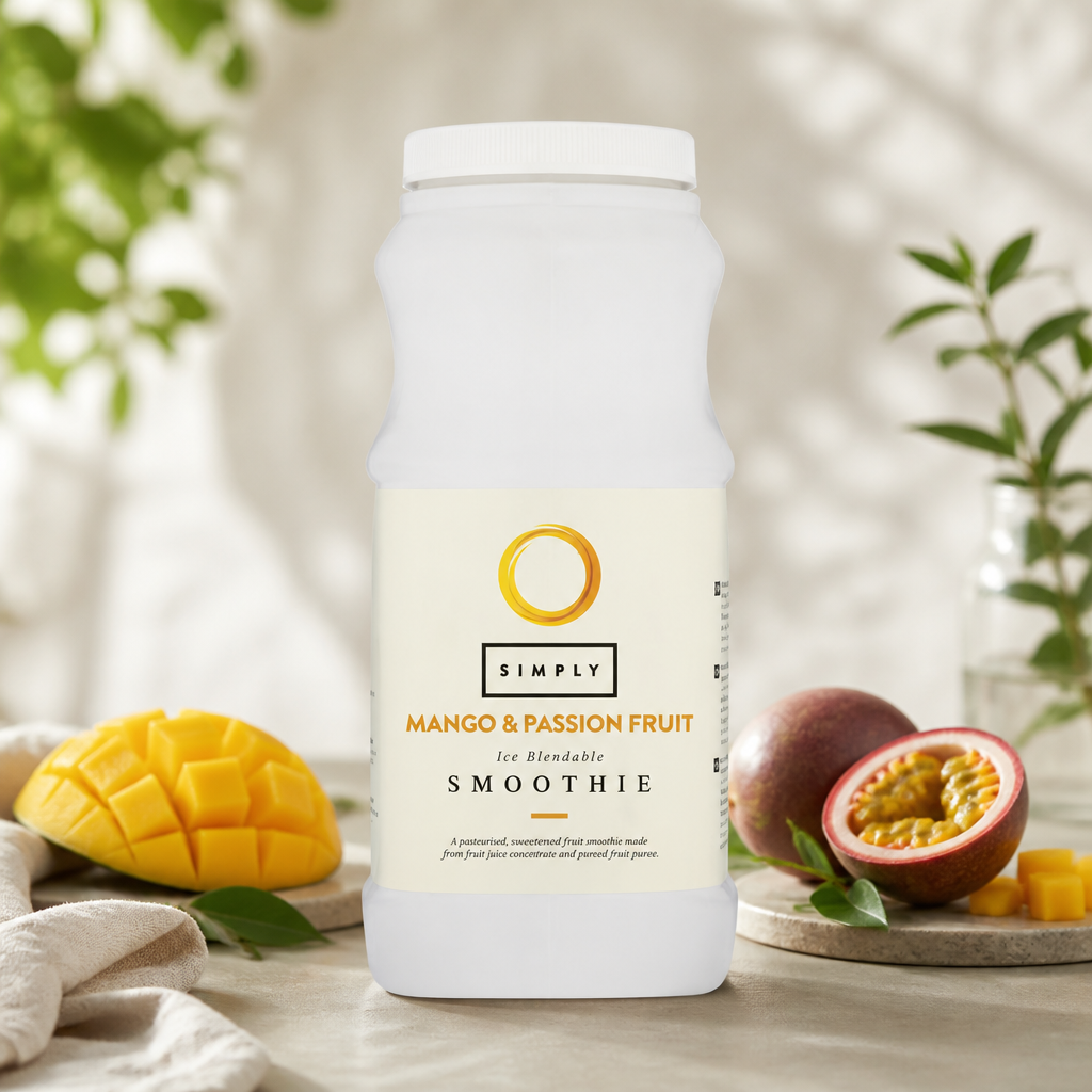 Commercial Mango & Passion Fruit Smoothie Mix 1Ltr
