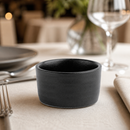 Commercial Snack Bowls Textured Black 67mm 74ml 12 Pack