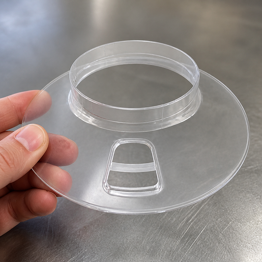 Commercial Mixer Safety Guard Polypropylene 54x228mm