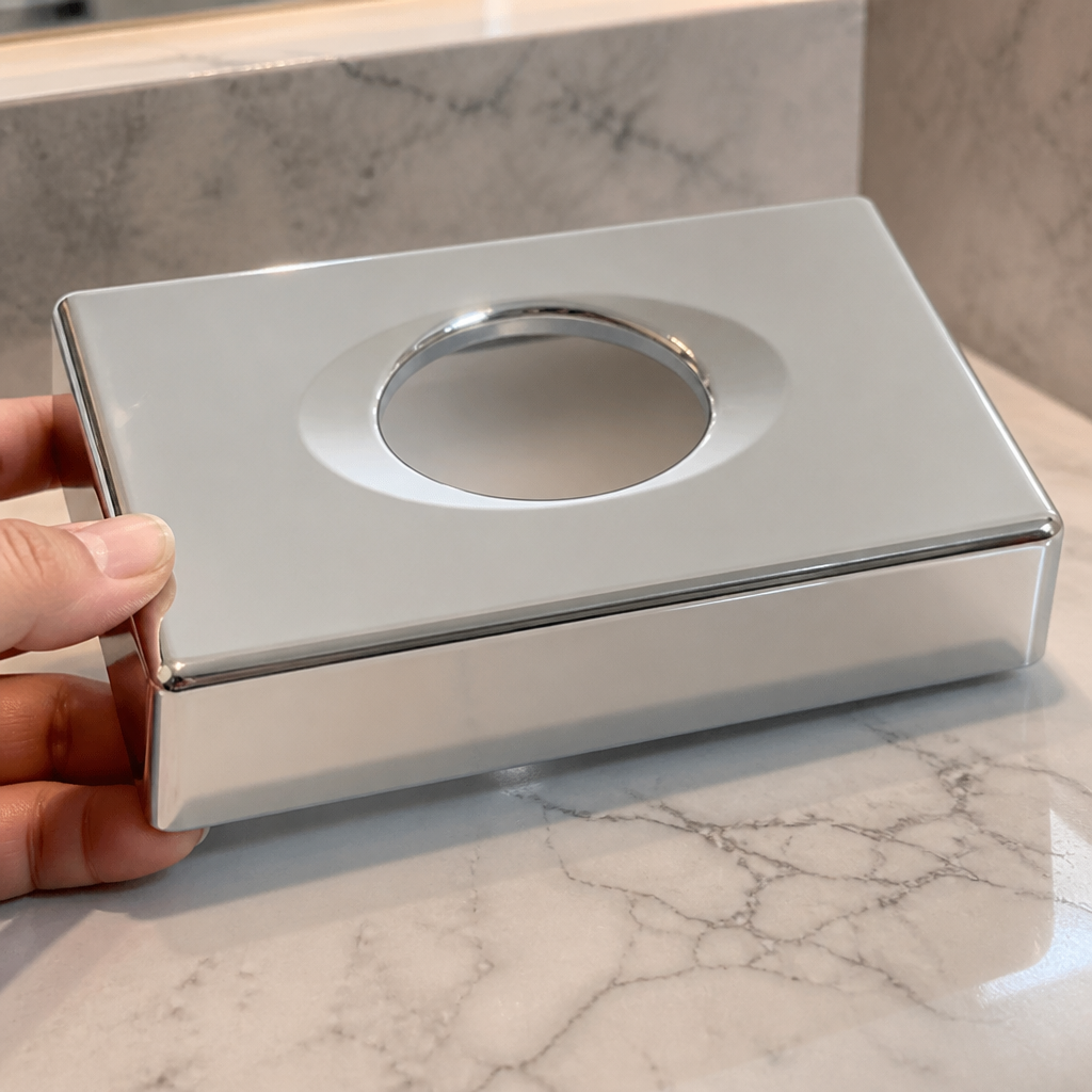 Wall mounted stainless steel sanitary bag dispenser