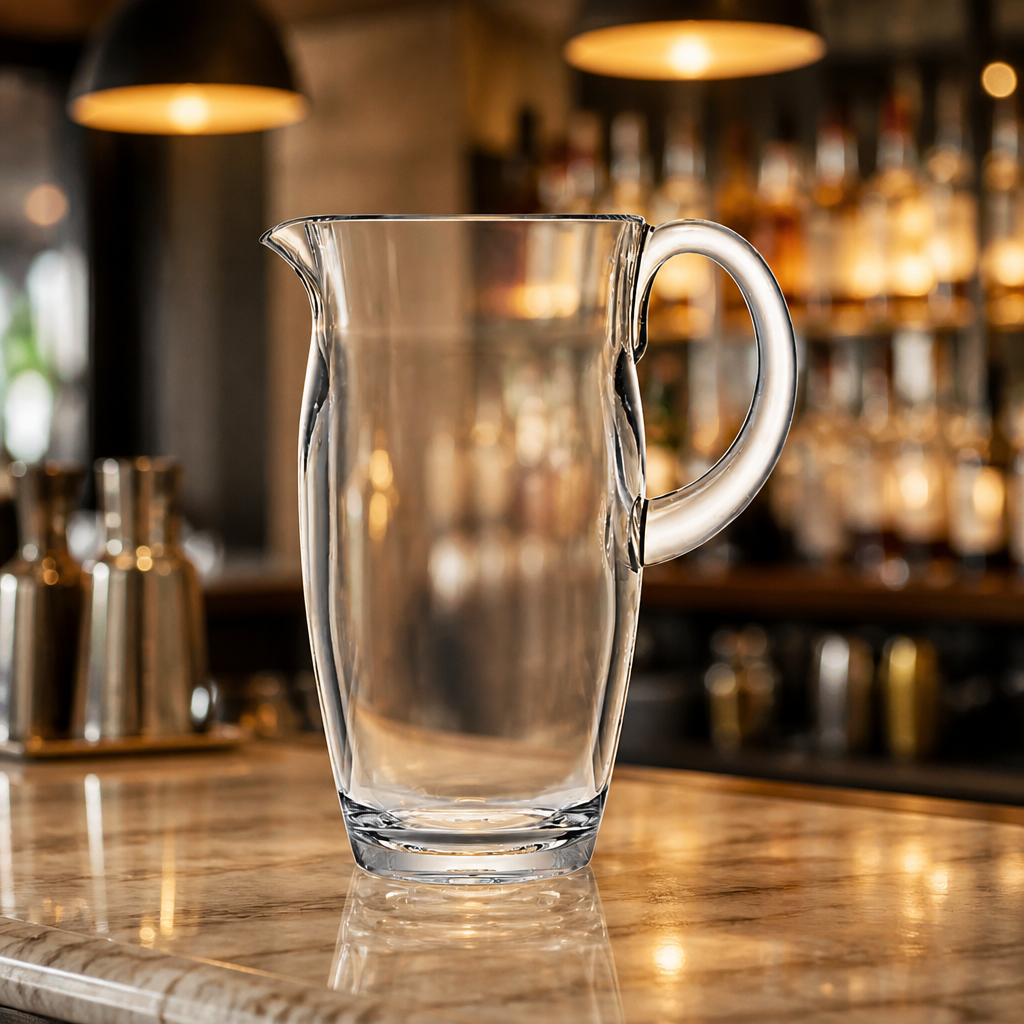 1.5Ltr Commercial Plastic Pitcher for Beverage Service - Clear