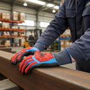 Premium Nitrile Impact Protection Gloves with Cut-Resistant Graphene Fibre Technology for Enhanced Safety