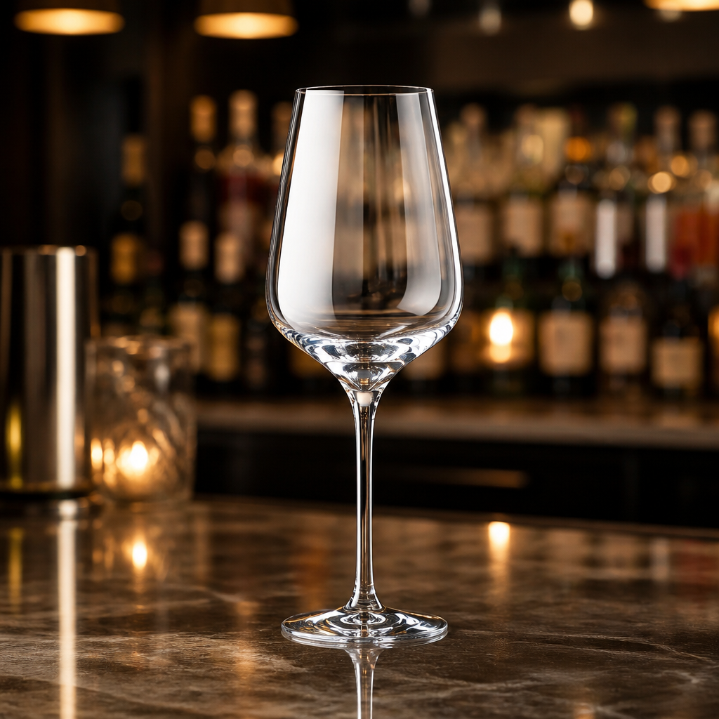 Commercial Wine Glasses 550ml Lead-Free Crystal 12 Pack