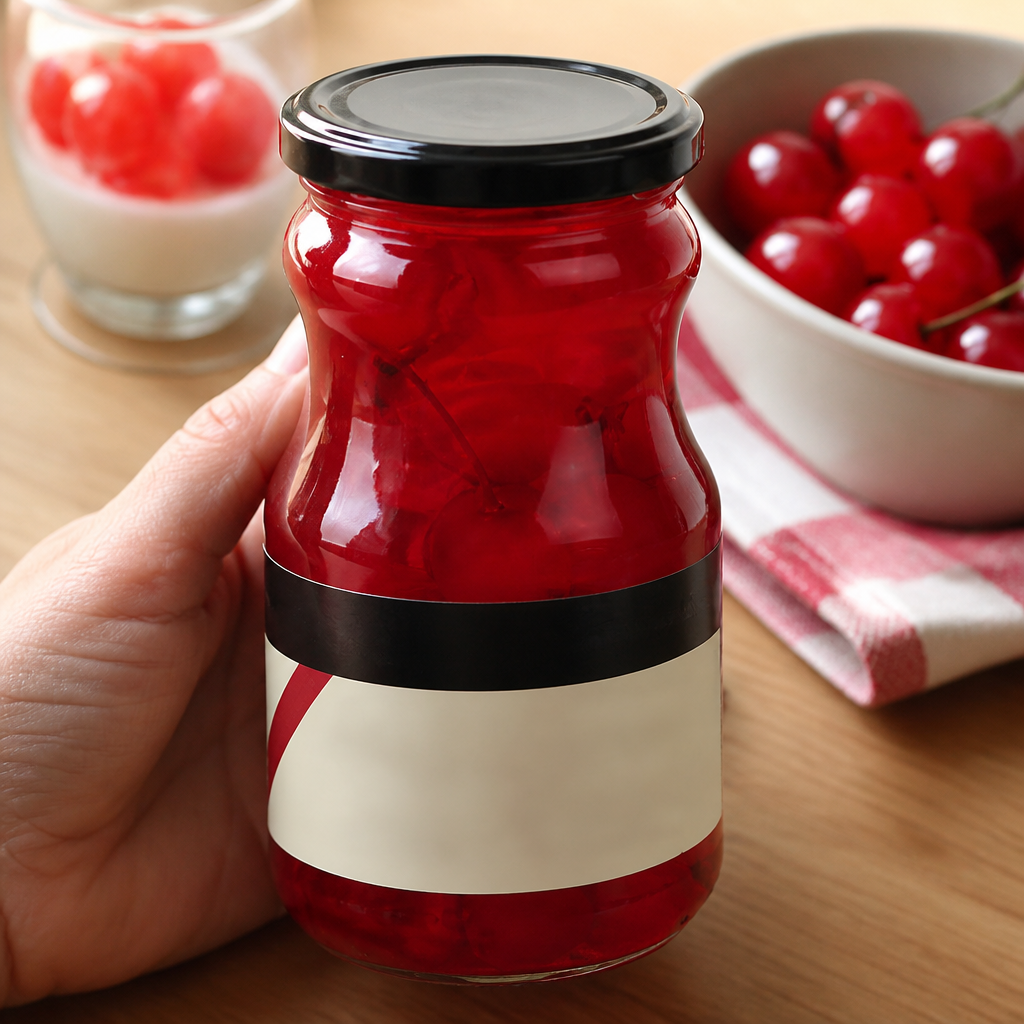Cocktail Cherries Maraschino Flavour 500g