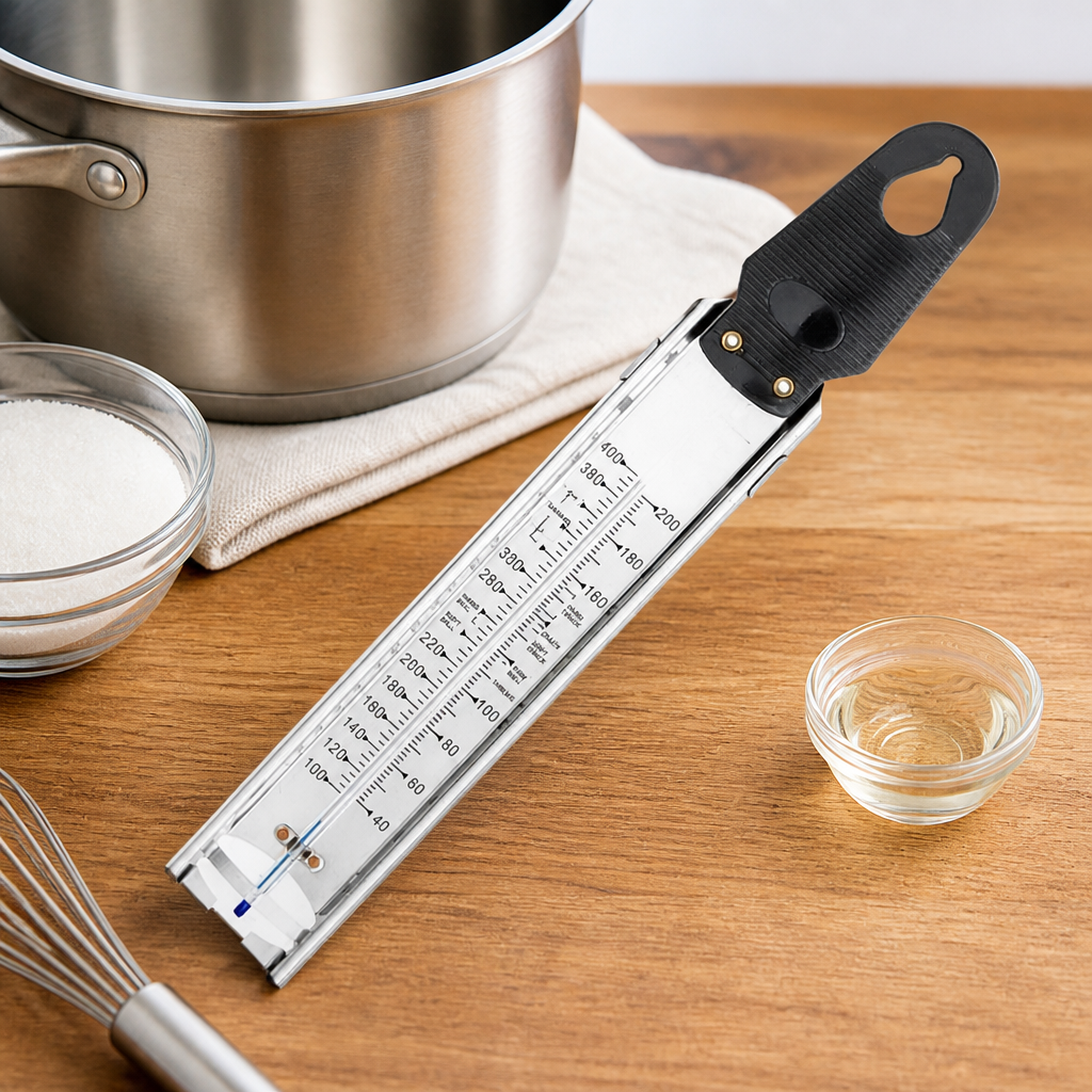 Commercial Sugar Thermometer 40°C to 200°C Temperature Range