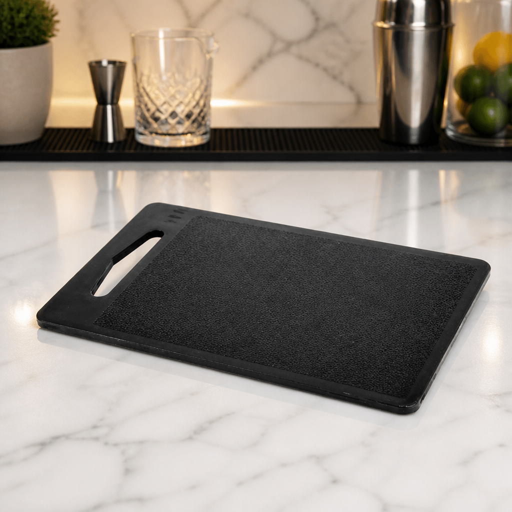 Commercial Plastic Chopping Board 255mm with Grippy Surface