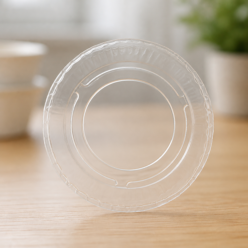 Compostable Cold Portion Pot Lids 28ml 5000 Pack Commercial Use